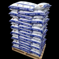 Davidsen træpiller 6 mm - palle med 900 kg / 60 poser á 15 kg