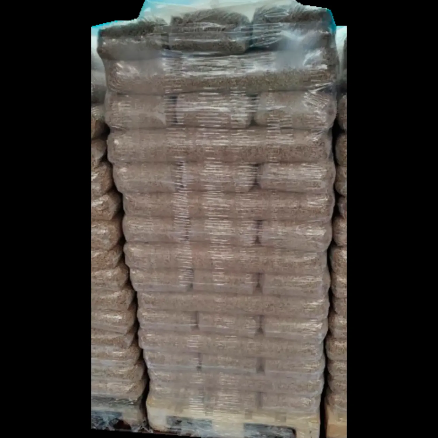 Davidsen træpiller 6 mm - palle med 900 kg / 60 poser á 15 kg