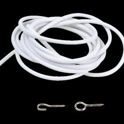 New Debel gardinspiral hvid 5 m