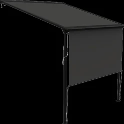 Discount Debel Sigma pergolamarkise med LED-lys 500x400 cm antracitgrå