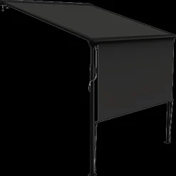 Debel Pergolaer Og Markiser^Sigma pergolamarkise med LED-lys 500x400 cm sort