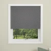 Gardiner|Tilbehør Til Kontor Og Værksted^Debel Zig Zag rullegardin mørklægning grå 100x175 cm