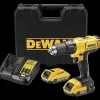 Online DeWALT DCD771D2-QW 18V bore-/skruemaskine 2x2.0 Ah batteri og lader