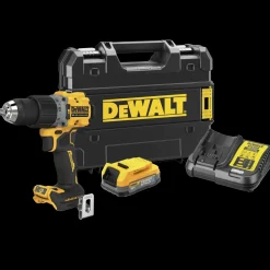 Online DeWALT DCD805E1T-QW 18V 1.7Ah Powerstack batteri