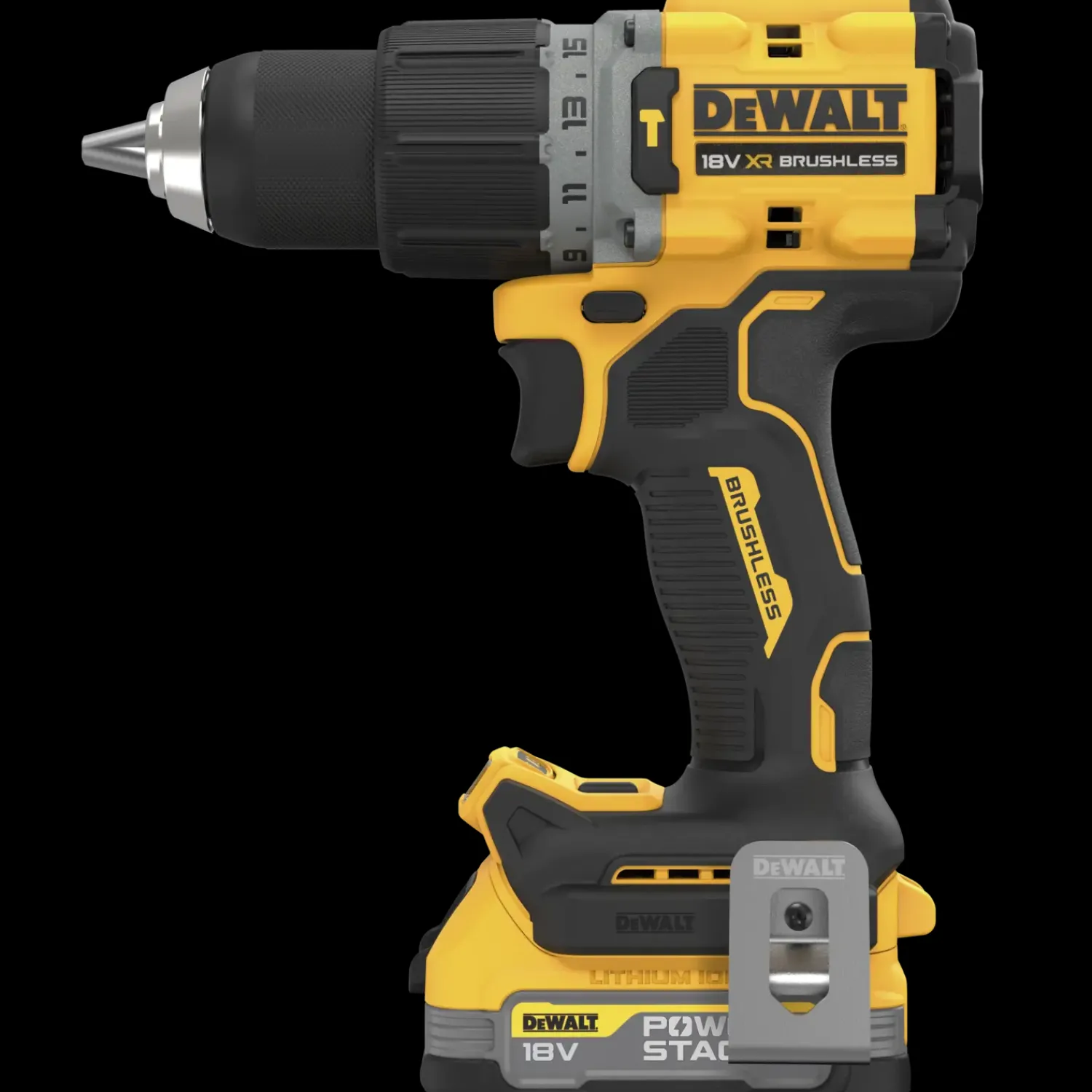 Online DeWALT DCD805E1T-QW 18V 1.7Ah Powerstack batteri