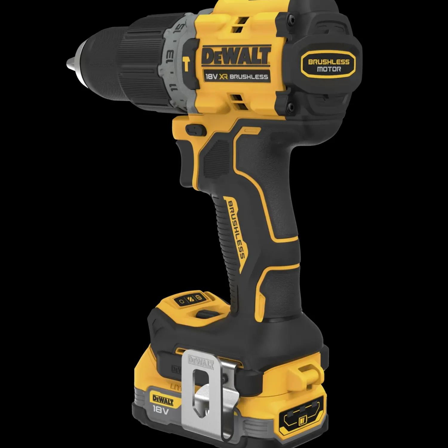 Online DeWALT DCD805E1T-QW 18V 1.7Ah Powerstack batteri