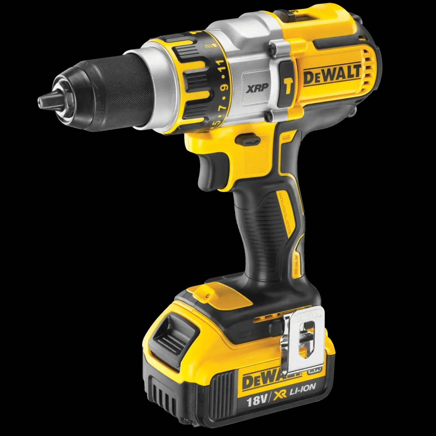 DeWALT DCD996M2 18V XRP slagbore/skruemaskine 2x4,0 Ah batteri og lader