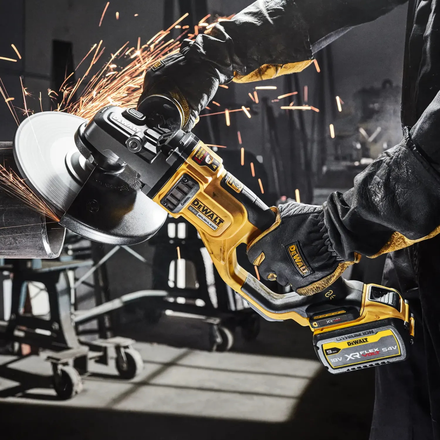 Online DeWALT DCG460N-XJ vinkelsliber 230 mm, 54V solo
