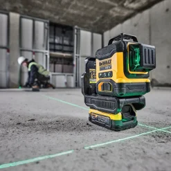 Hot DeWALT DCLE34031D1-QW multilinjelaser grøn 18V 3x360 1x 2.0 Ah batteri og lader