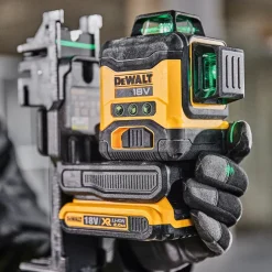 Hot DeWALT DCLE34031D1-QW multilinjelaser grøn 18V 3x360 1x 2.0 Ah batteri og lader