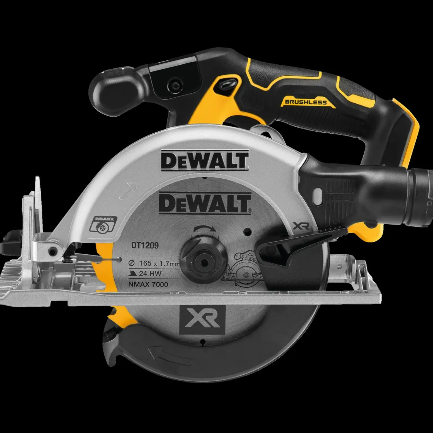 DeWALT Rundsave^DCS565N-XJ XR kulfri rundsav solo