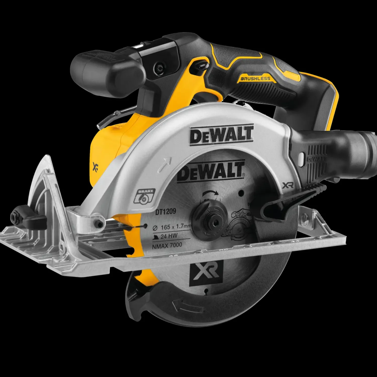 DeWALT Rundsave^DCS565N-XJ XR kulfri rundsav solo