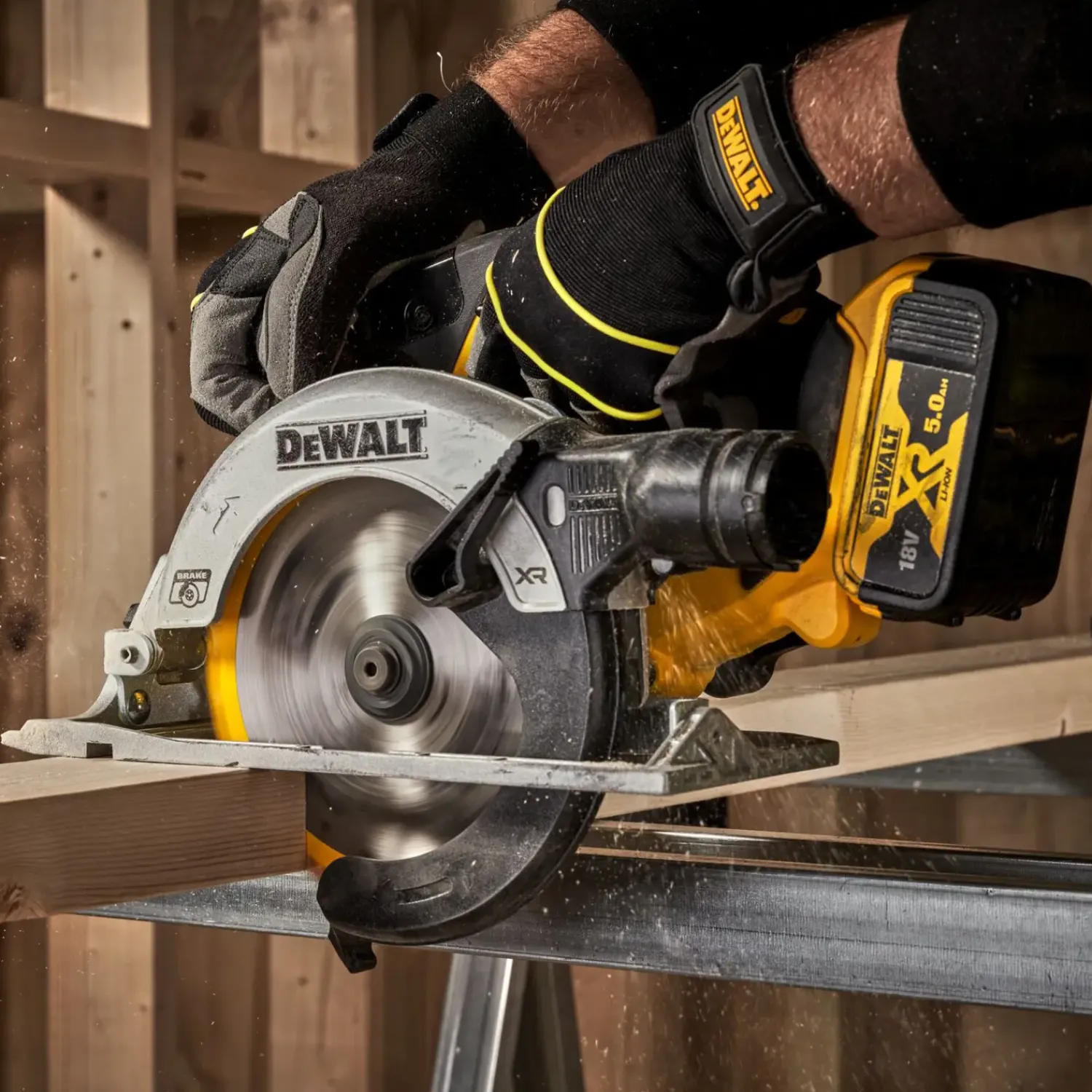 DeWALT Rundsave^DCS565N-XJ XR kulfri rundsav solo