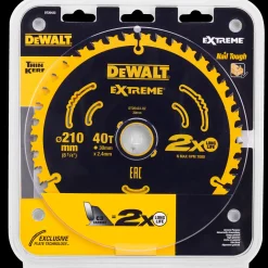 DeWALT Rundsavklinger^DT20433-QZ extreme rundsavsklinge Ø210x30 mm