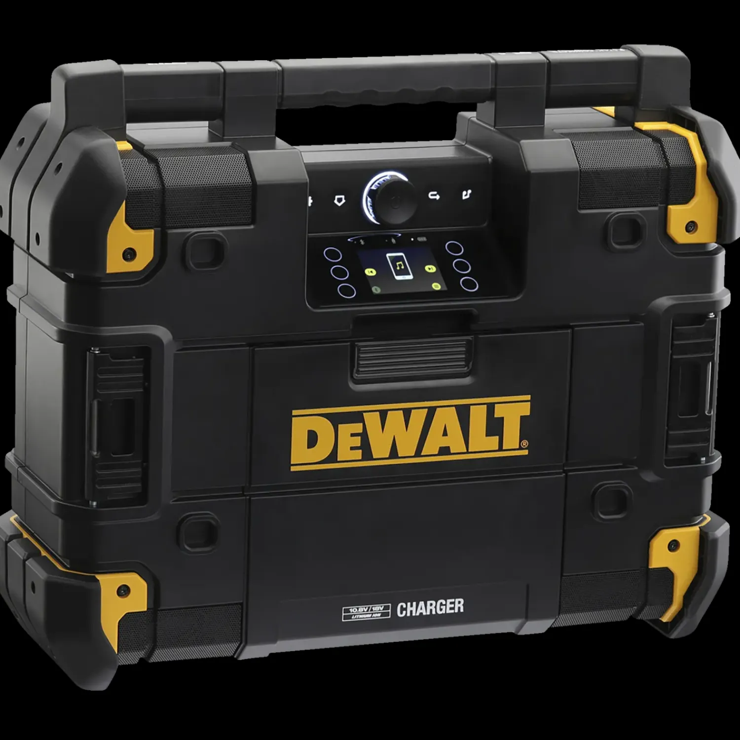 DeWALT Arbejdsradioer^DWST1-81078 TSTAK byggepladsradio med oplader