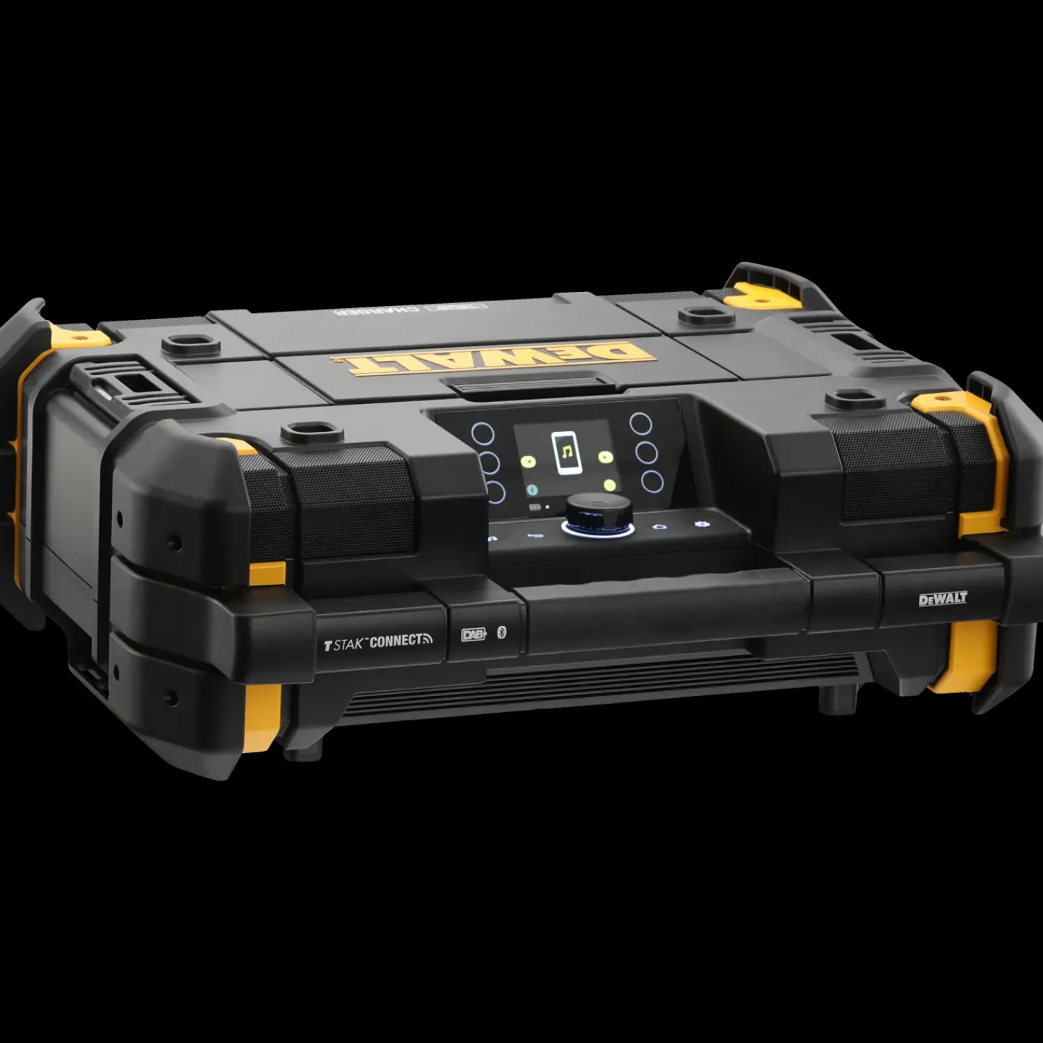 DeWALT Arbejdsradioer^DWST1-81078 TSTAK byggepladsradio med oplader