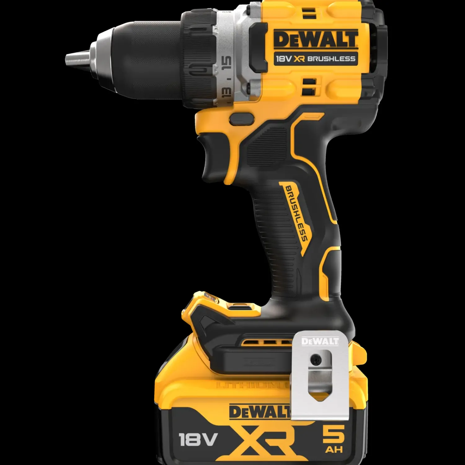 New DeWALT 18V XR bore-/skruemaskine 2x5,0Ah batterie, TSTAK