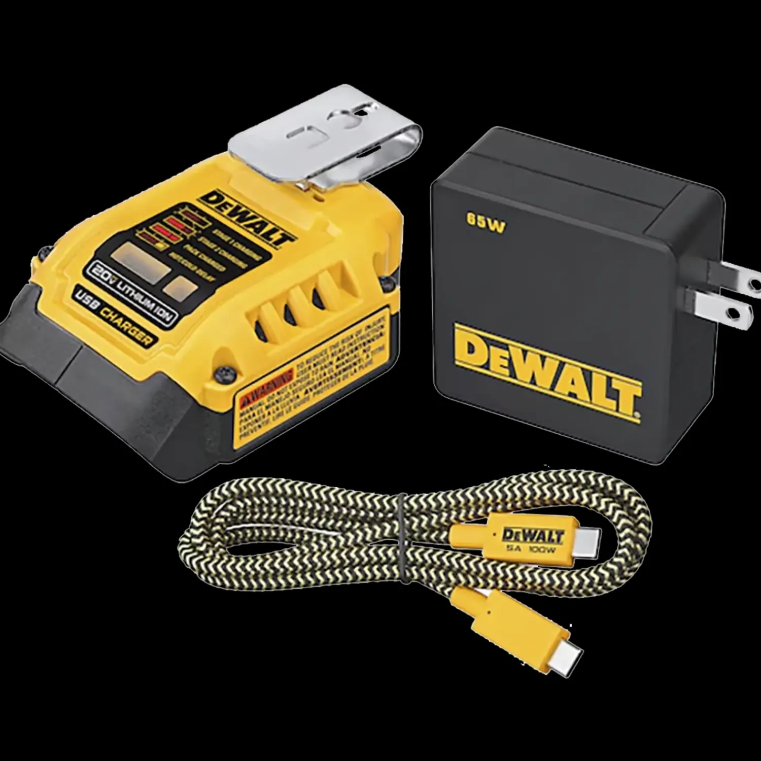 DeWALT Elværktøjssæt|Batterier Og Opladere^18V XR USB Oplader