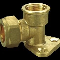 Vvs-Fittings Og Rør^Dækvinkel klemring 1/2"x15 mm