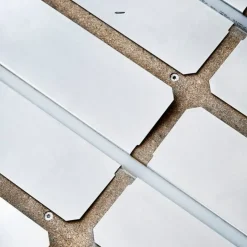 DLH Gulvvarme^varmefordelingsplade m/1 spor Ø20 mm - 280x1150x0,5 mm t/25 mm Thermogulv