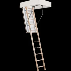 Dolle Nordic Trapper Og Lemme^Dolle REI45 lofttrappe 3-delt 67,6x117,5 cm hvid