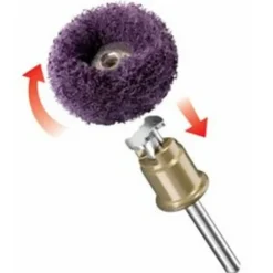 Clearance Dremel polerhjul fin 512S 2 stk.