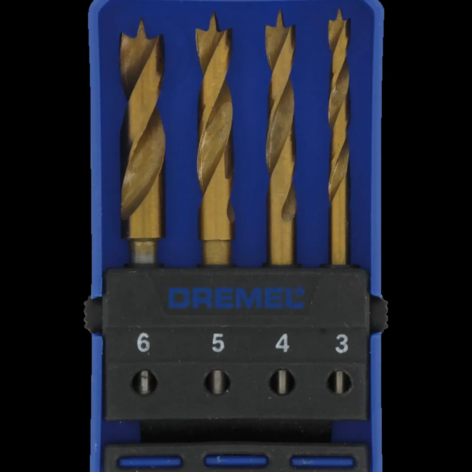 Dremel træboresæt 636 - 4 stk.