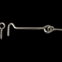 Peder Nielsen Tilbehør Døre Og Vinduer^Dørkrog m/beslag 75 mm rustfri stål