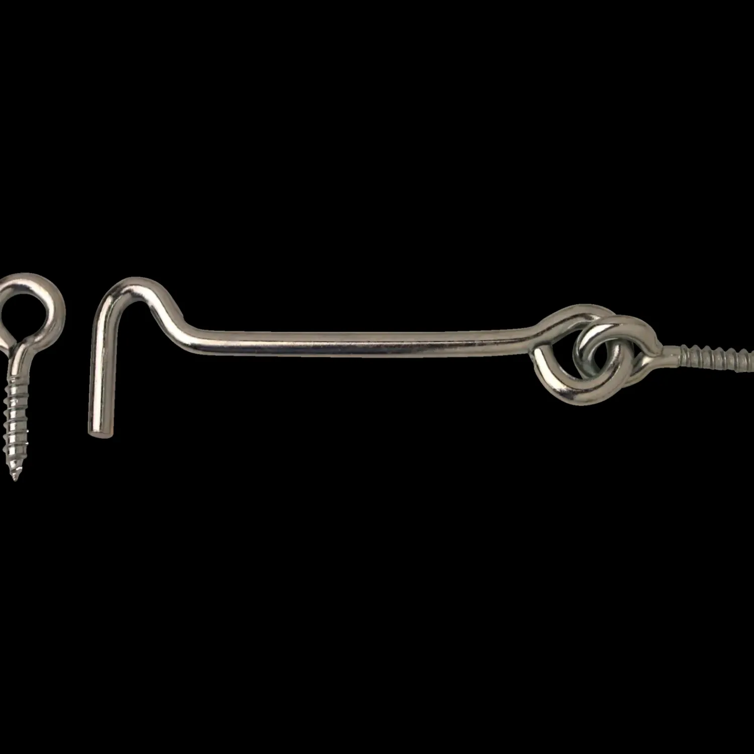 Peder Nielsen Tilbehør Døre Og Vinduer^Dørkrog m/beslag 75 mm rustfri stål