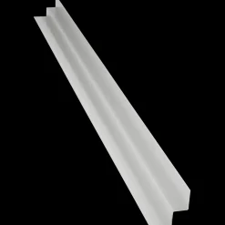 DS stålprofil Tilbehør Til Facadebeklædning^Indvendig hjørne lys grå - 3 m