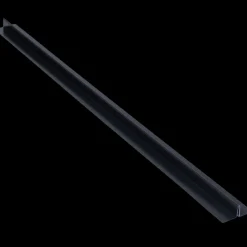 DS stålprofil Tilbehør Til Facadebeklædning^Samleprofil sort - 3 m