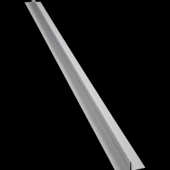 DS stålprofil Tilbehør Til Facadebeklædning^Samleprofil hvid - 3 m