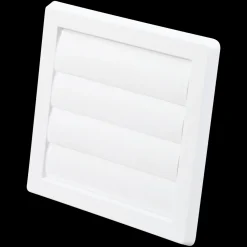 Outlet Duka lamelventil type 70 hvid 180x180 cm indv. 150 mm