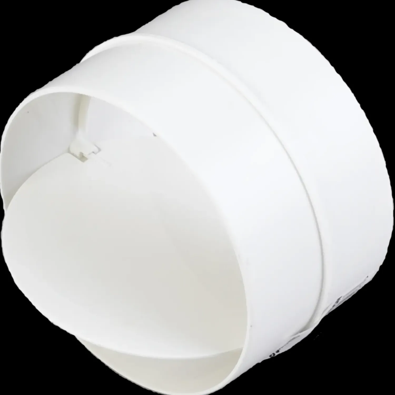 Duka Ventilationsriste^lukkespjæld Ø98 mm hvid