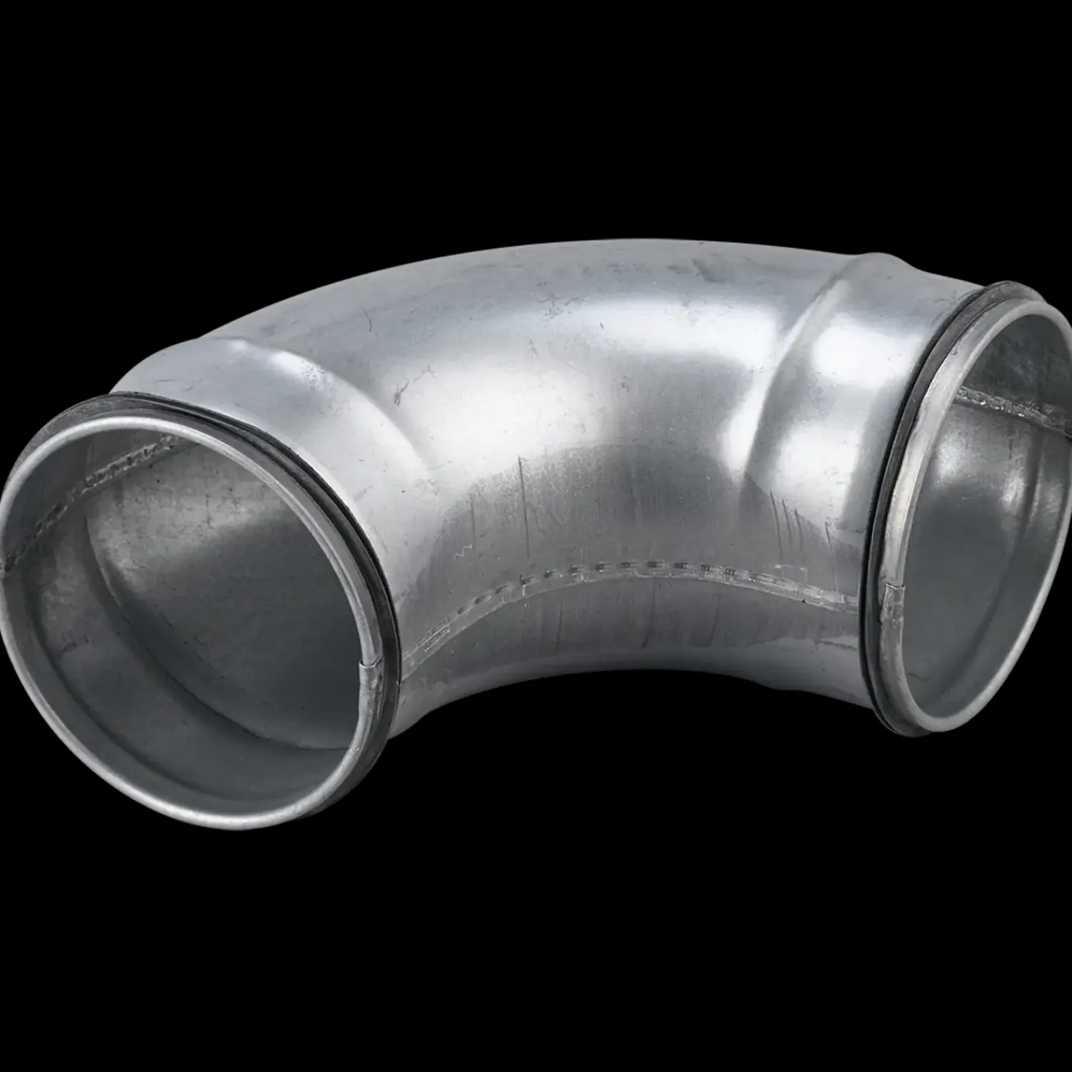 Hot Duka metal bøjning DBU 90° Ø125 mm