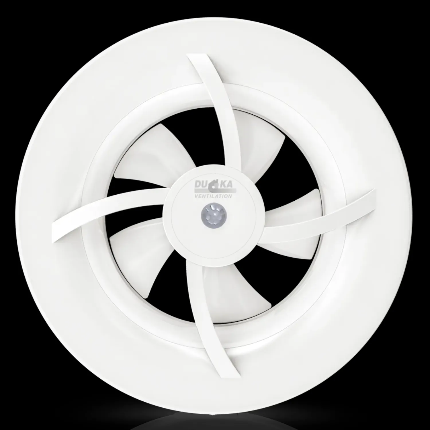 Duka Ventilatorer^S7 ventilator m/9 funktioner Ø100-125 mm hvid
