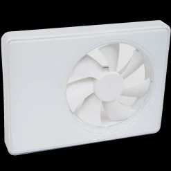 Duka Ventilatorer^SmartFan TH ventilator m/fugt og tidsstyring Ø100-125 mm hvid