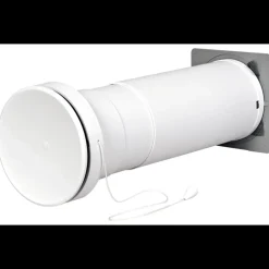 Duka Ventilationsriste^teleskopventil type 450 dB Ø105 mm 260-400 mm