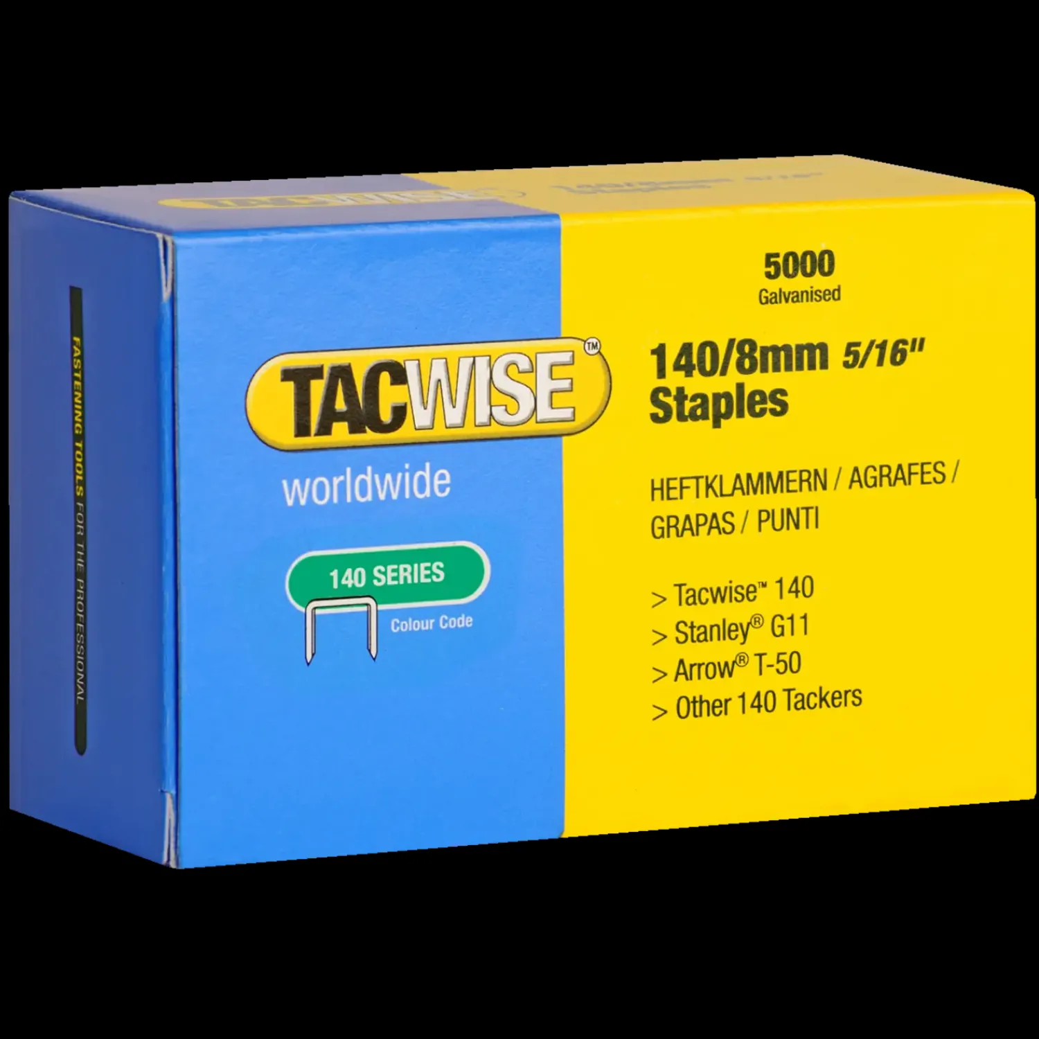 Online DVA Tacwise klammer 140/8 mm 5000 stk