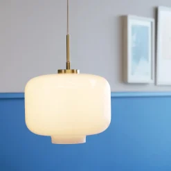 Dyberg Larsen Pendler^Arp D25 pendel opal/messing