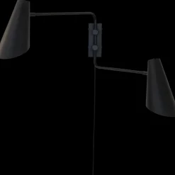 New Dyberg Larsen Cale væglampe m/2 arme sort