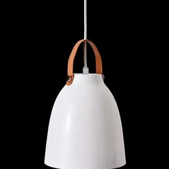 Dyberg Larsen Pendler^Copenhagen pendel med strop hvid Ø19,5 cm