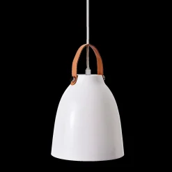 Dyberg Larsen Pendler^Copenhagen pendel med strop hvid Ø19,5 cm