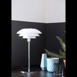 Dyberg Larsen Bordlamper^DL31 bordlampe opal glas