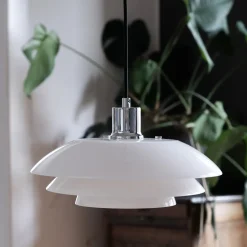 Pendler^Dyberg Larsen DL31 pendel Ø31 cm E27 opal glas