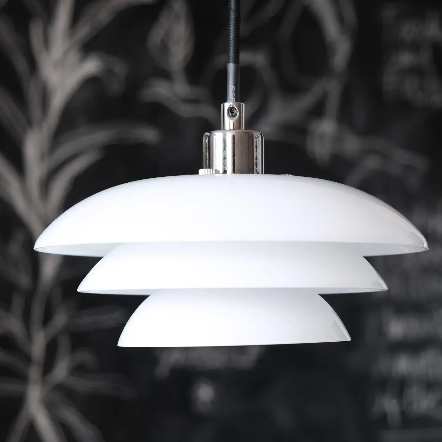 Pendler^Dyberg Larsen DL20 pendel Ø20 cm opal glas