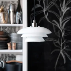 Pendler^Dyberg Larsen DL20 pendel Ø20 cm opal glas