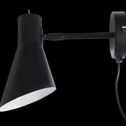 Hot Dyberg Larsen DL12 væglampe mat sort