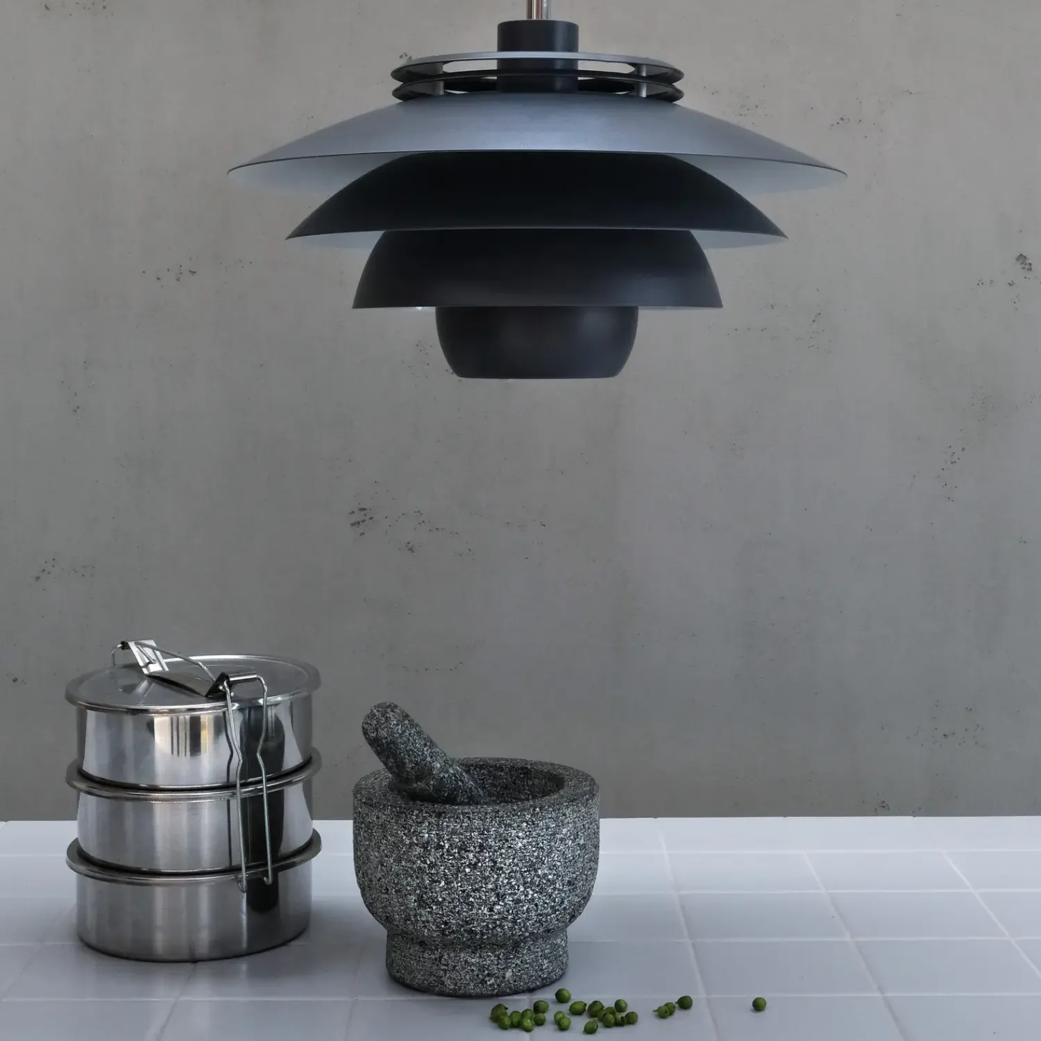 Pendler^Dyberg Larsen Ejka pendel E27 mørkegrå