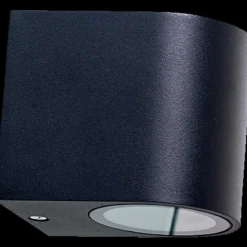 Online Dyberg Larsen Læsø udendørs væglampe up/down sort